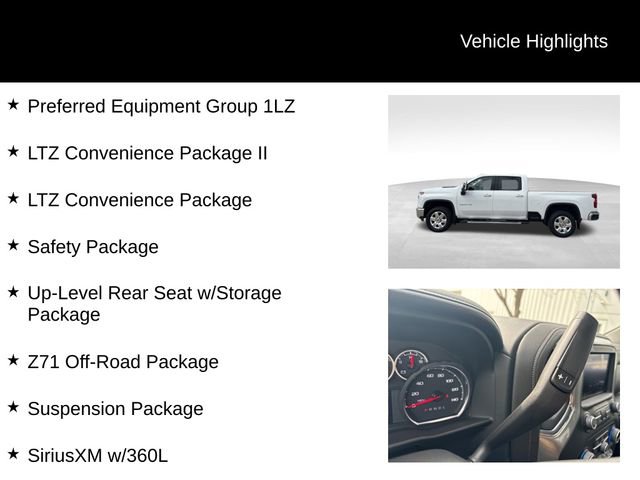 Certified 2023 Chevrolet Silverado 2500 LTZ w/ LTZ Convenience Package AWD/4WD image 3