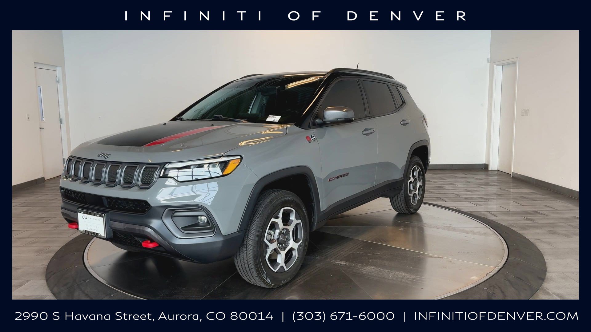 Used 2022 Jeep Compass Trailhawk w/ Trailhawk Elite Group image 1