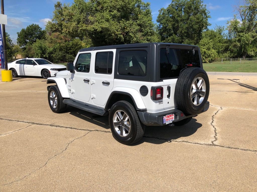 Used 2020 Jeep Wrangler Unlimited Sahara image 3