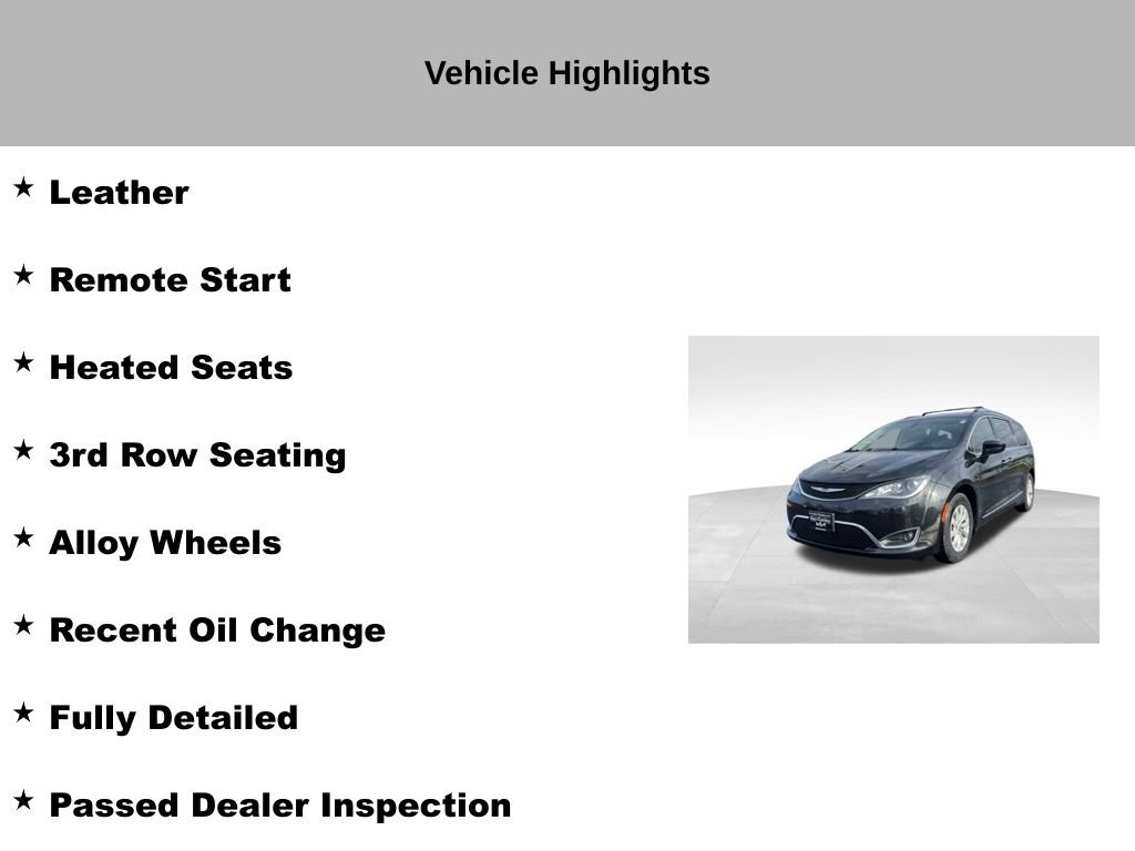 Used 2018 Chrysler Pacifica Touring-L w/ Premium Audio Group image 9