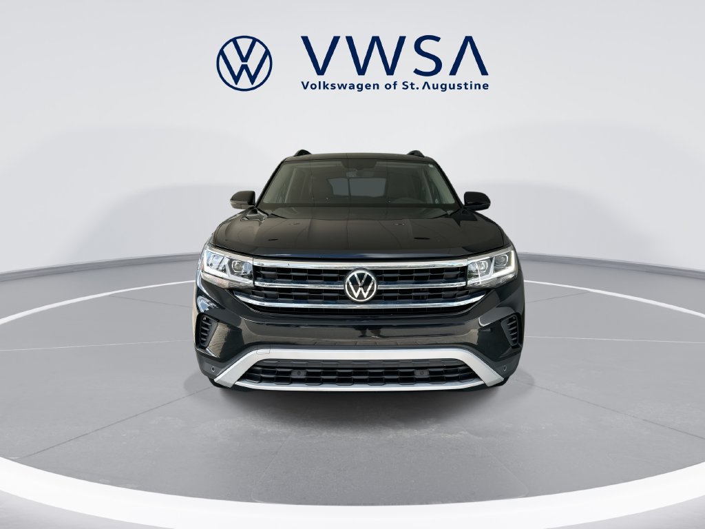 Used 2021 Volkswagen Atlas SE w/ Panoramic Sunroof Package FWD image 2