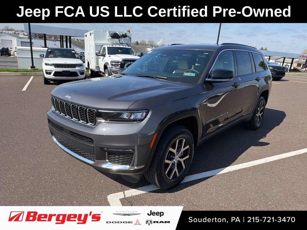 Certified 2025 Jeep Grand Cherokee L Limited