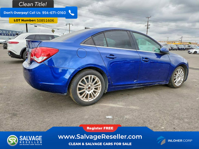 Used 2012 Chevrolet Cruze Eco FWD image 4