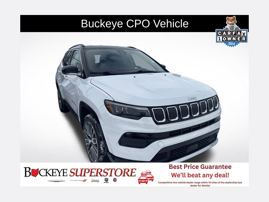 Certified 2022 Jeep Compass Limited w/ Elite Group