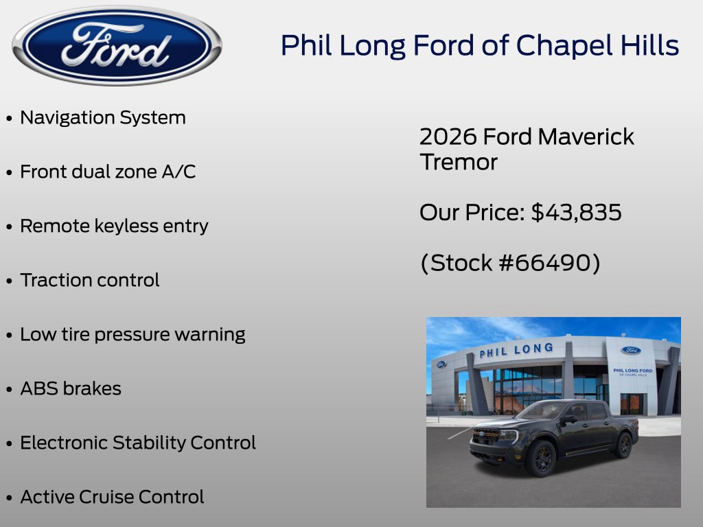 New 2026 Ford Maverick Tremor AWD/4WD image 8
