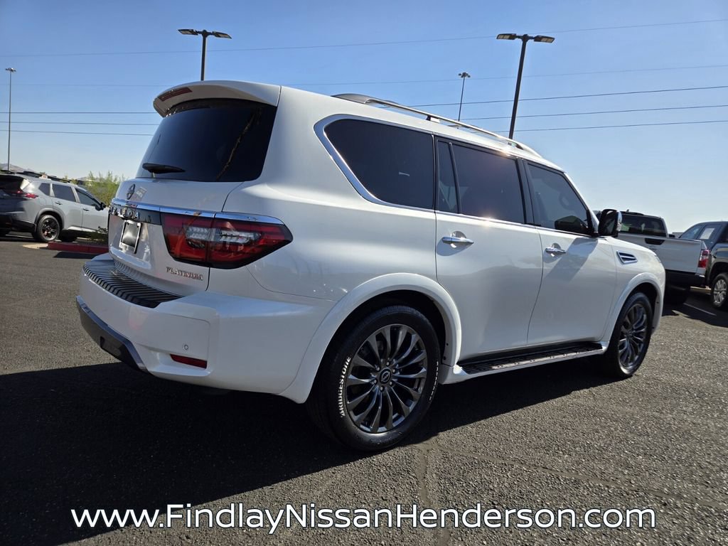 Used 2024 Nissan Armada Platinum w/ Captain's Chairs Package RWD image 6