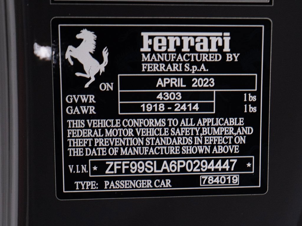Used 2023 Ferrari 296 GTB RWD image 40