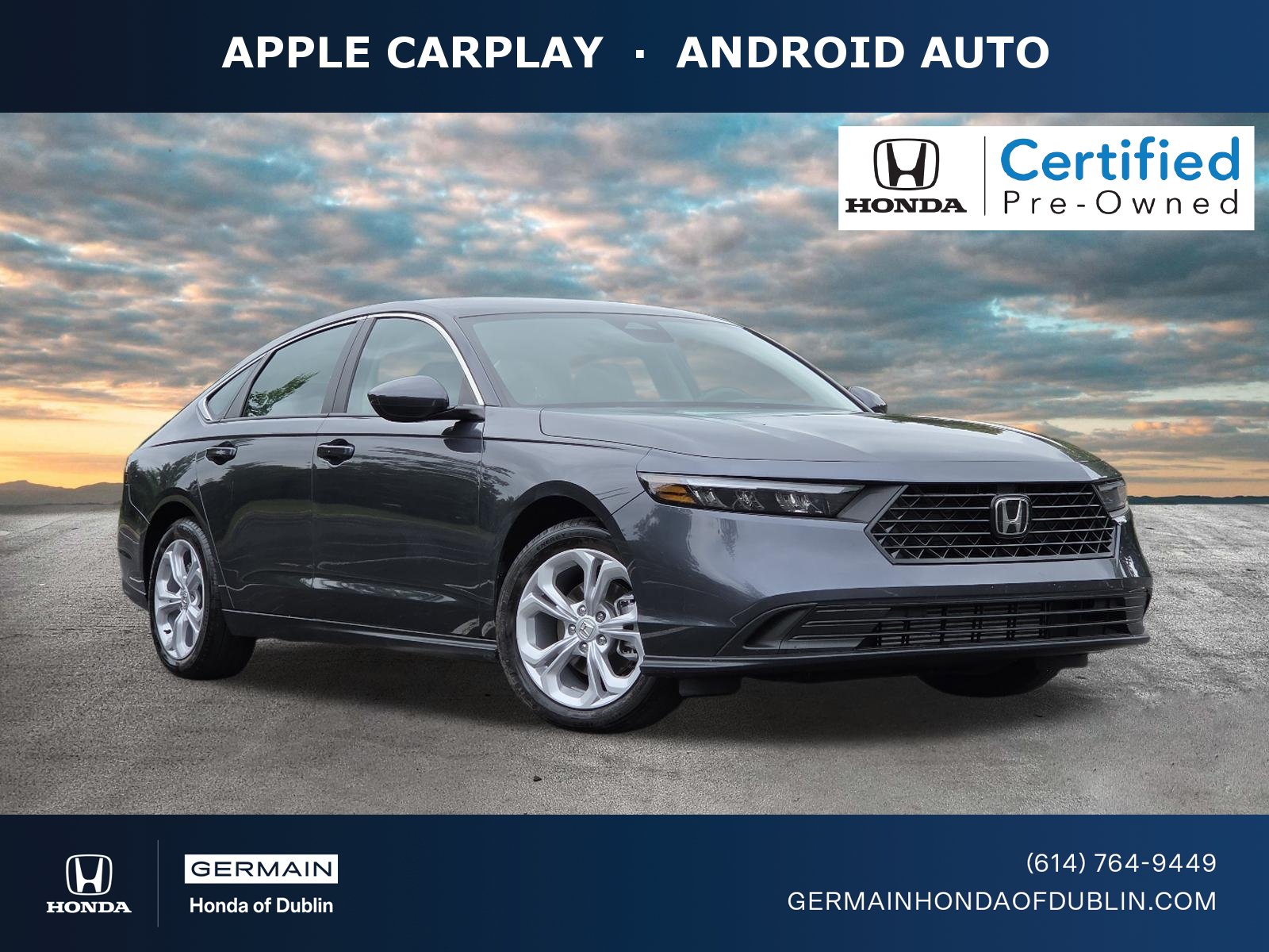Certified 2025 Honda Accord LX image 1