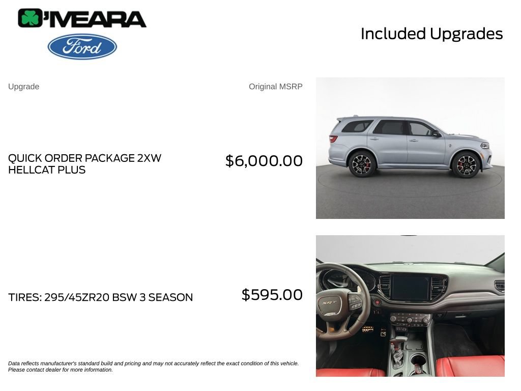 Used 2024 Dodge Durango SRT Hellcat AWD/4WD image 4