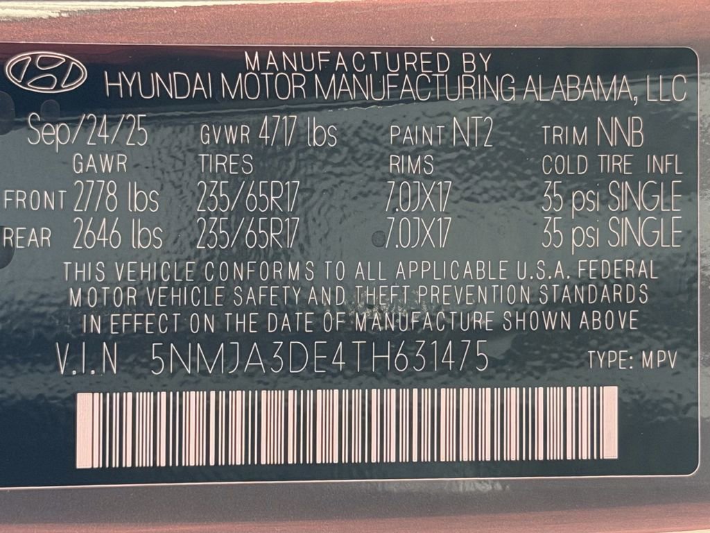 New 2026 Hyundai Tucson SE image 27