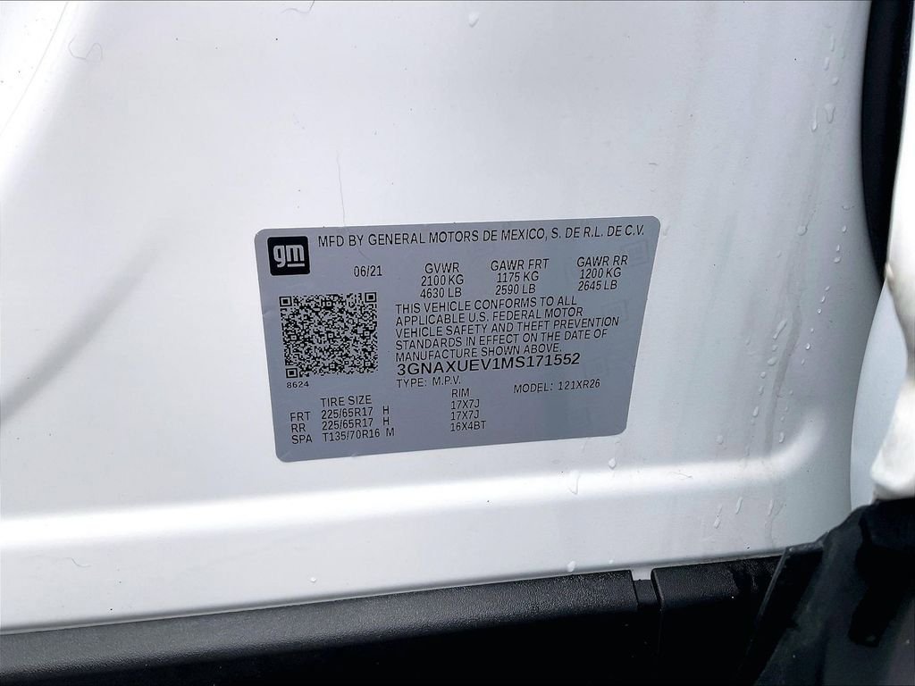 Used 2021 Chevrolet Equinox LT AWD/4WD image 32