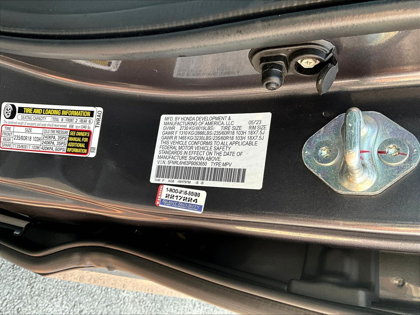 Used 2023 Honda Odyssey EX-L image 19