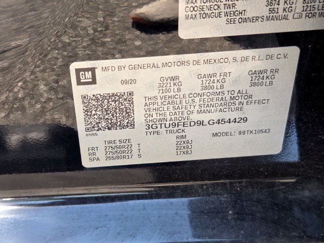 Used 2020 GMC Sierra 1500 Denali w/ LPO, GMC Protection Package AWD/4WD image 27