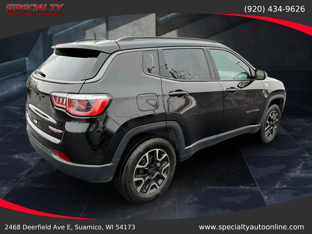 Used 2019 Jeep Compass Trailhawk w/ Cold Weather Group image 8