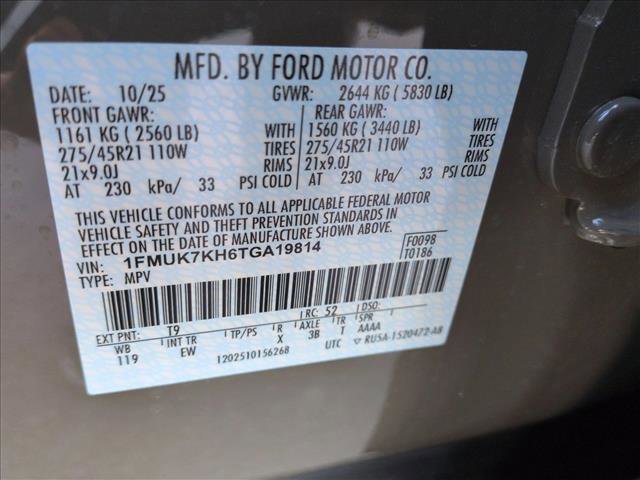 New 2026 Ford Explorer ST-Line w/ ST-Line Street Pack image 17