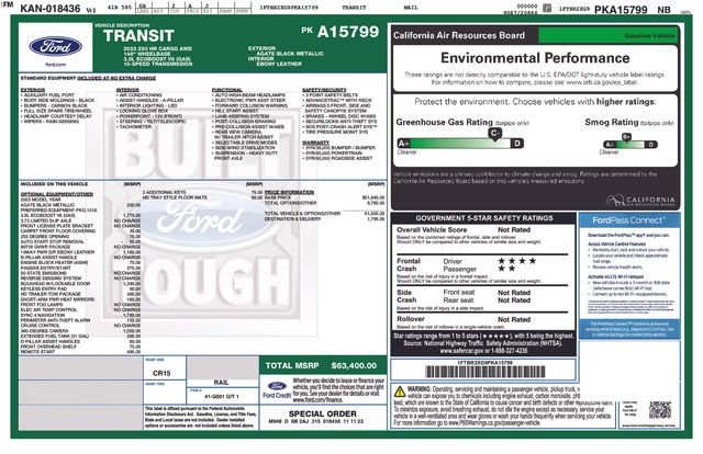 Used 2023 Ford Transit 250 Base image 14