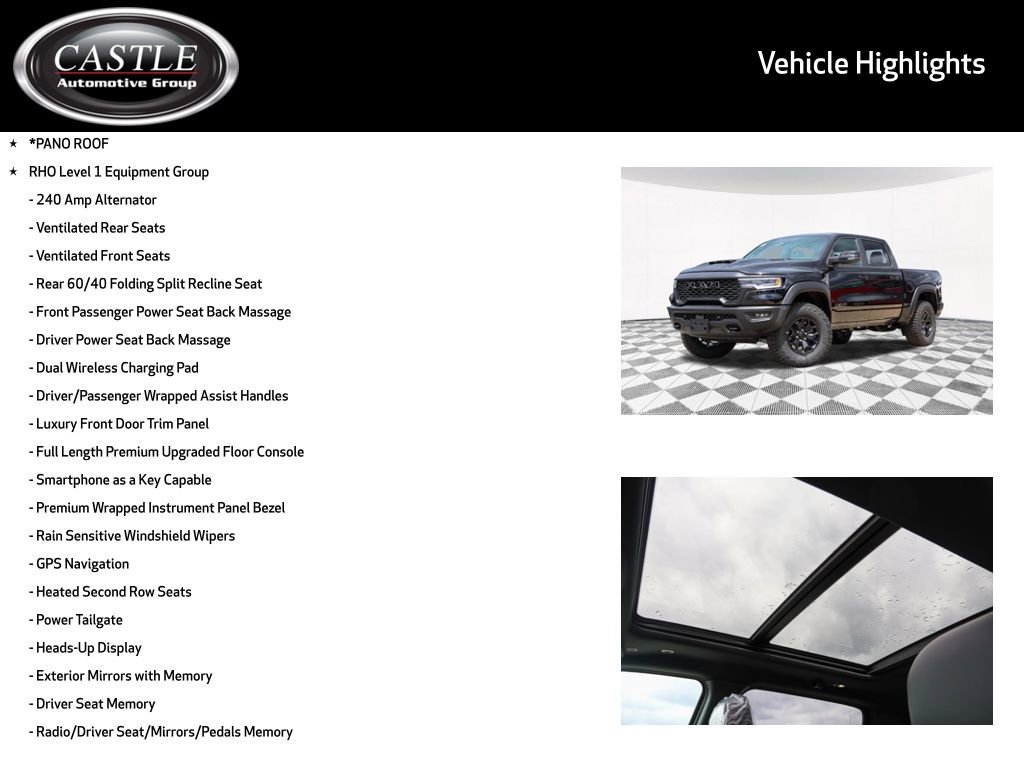 New 2026 RAM 1500 RHO AWD/4WD image 3