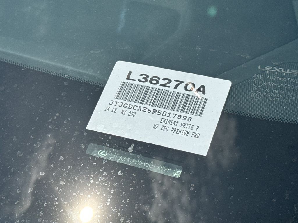 Used 2024 Lexus NX 250 FWD w/ Cold Area Package image 17