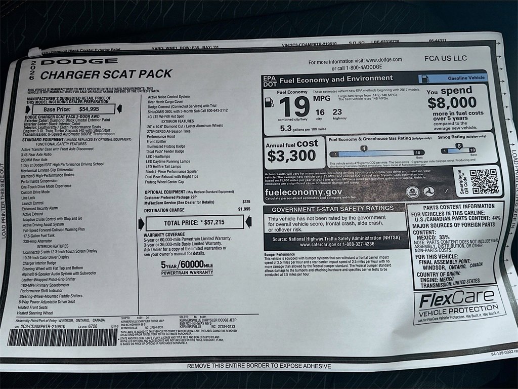 New 2026 Dodge Charger Scat Pack image 21