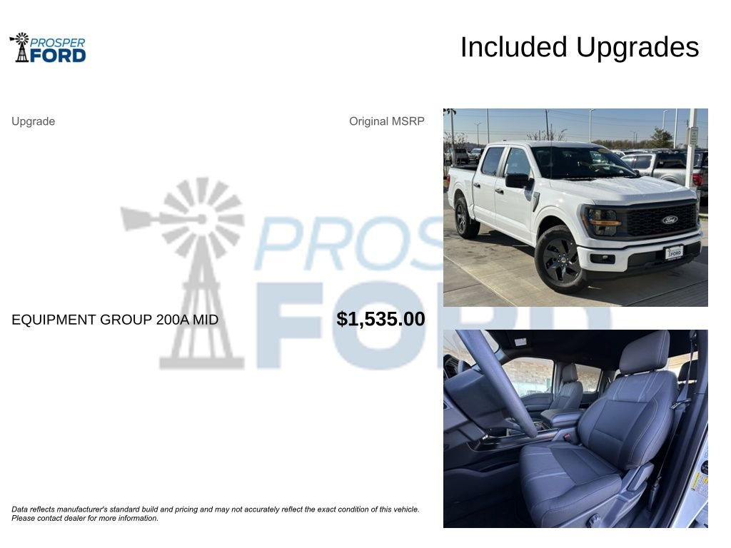 New 2025 Ford F150 STX w/ Equipment Group 200A image 28