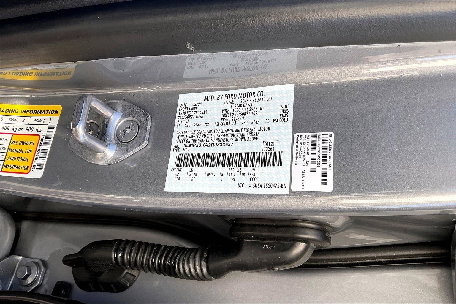 Used 2024 Lincoln Nautilus Reserve w/ Equipment Group 202A image 19