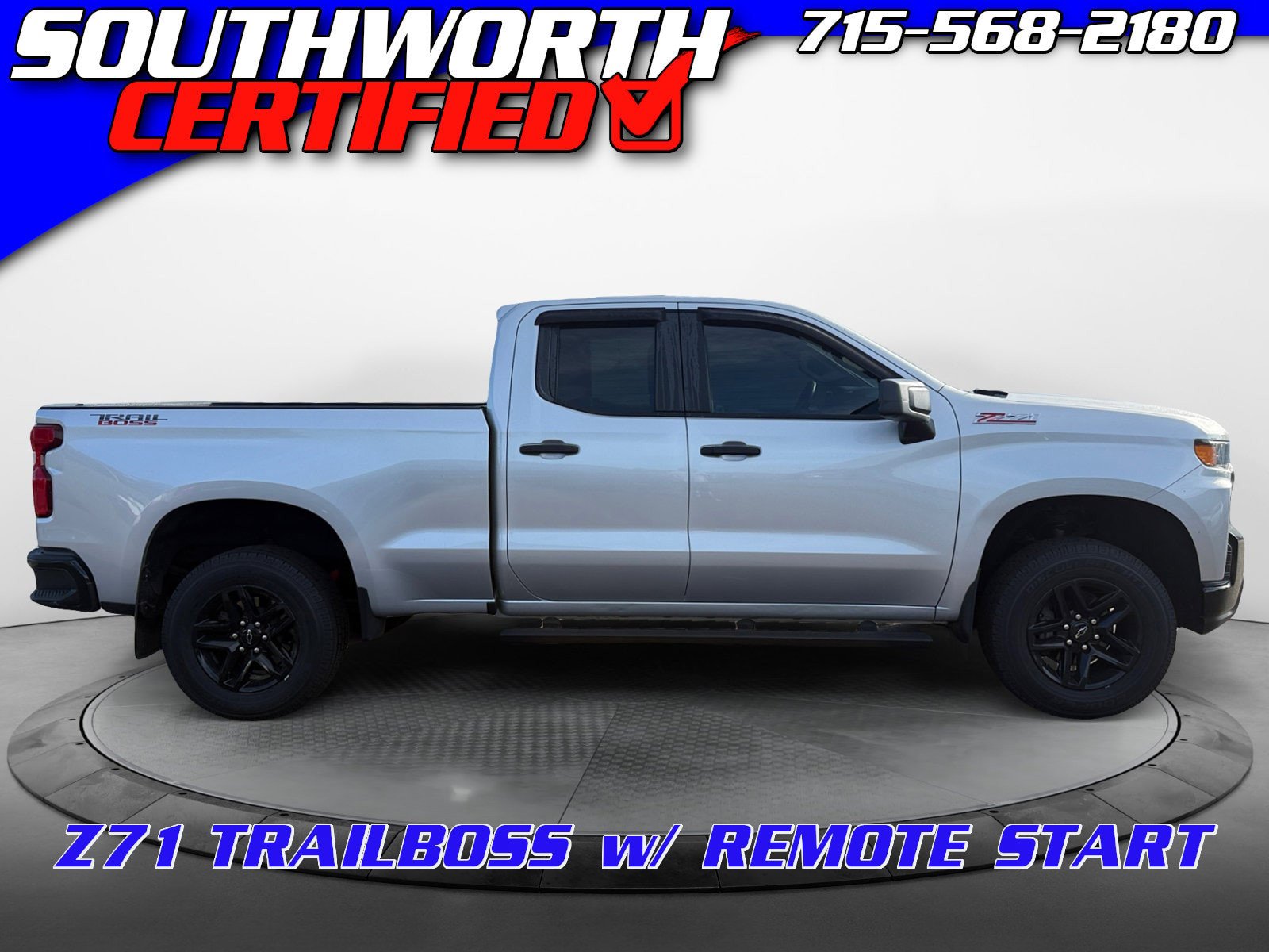 Used 2020 Chevrolet Silverado 1500 Custom Trail Boss w/ Custom Convenience Package