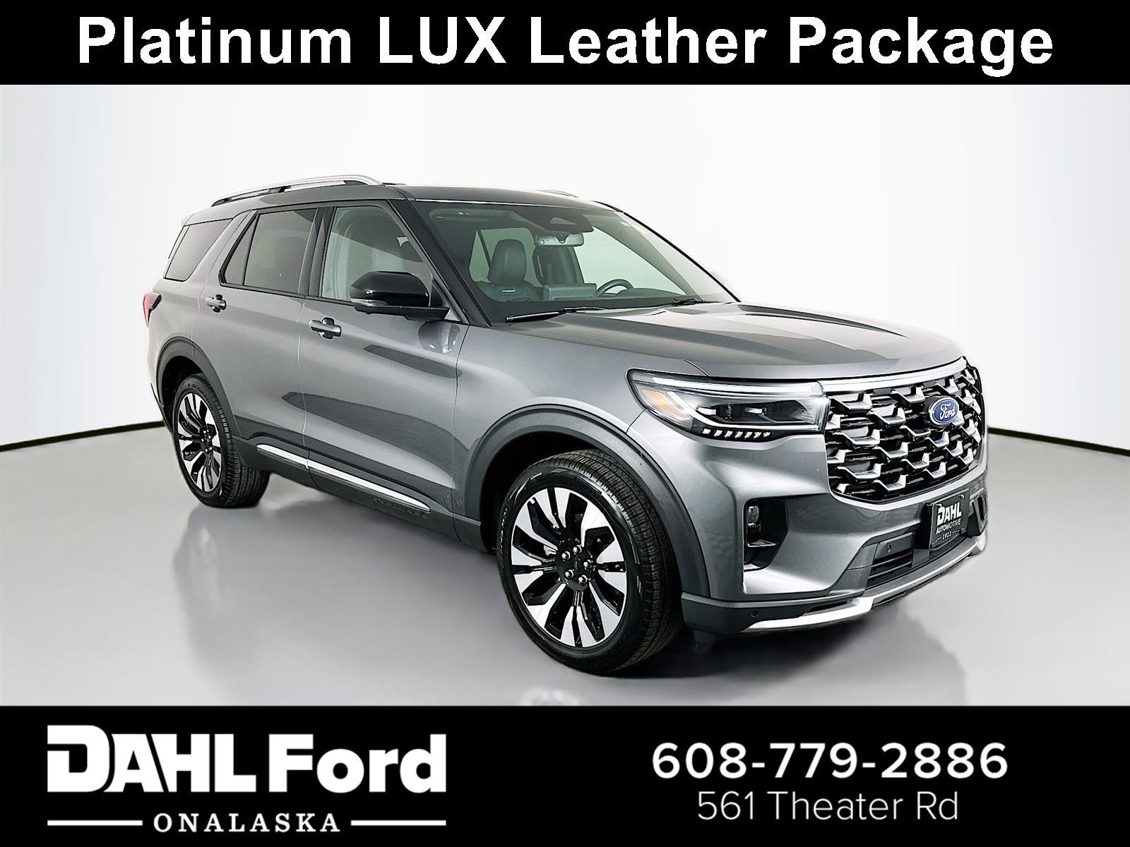 Used 2025 Ford Explorer Platinum w/ LUX Leather Package image 1