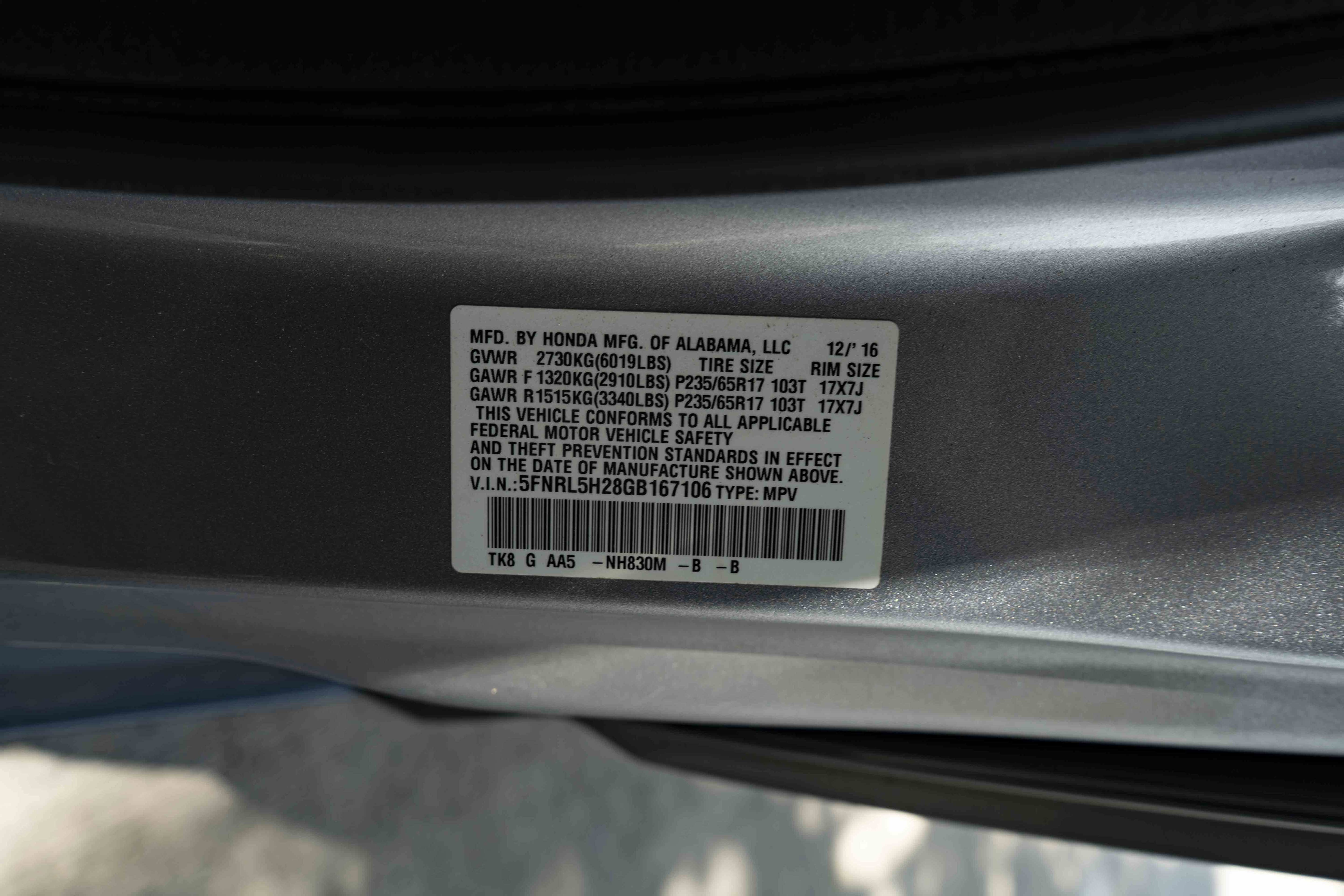 Used 2016 Honda Odyssey LX image 39