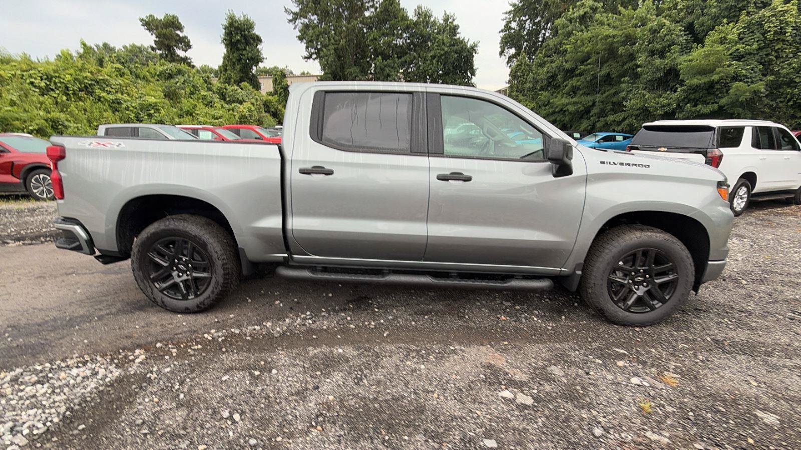 New 2026 Chevrolet Silverado 1500 Custom w/ Turbomax Blackout Package AWD/4WD image 7