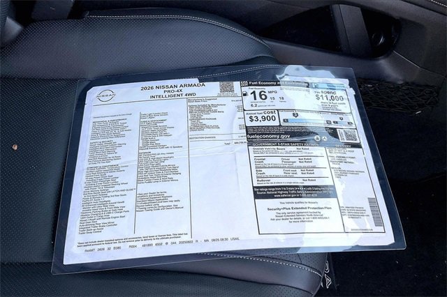 New 2026 Nissan Armada PRO-4X w/ Convenience Package image 13