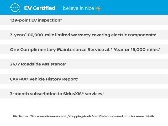Certified 2025 Nissan Leaf S FWD image 4