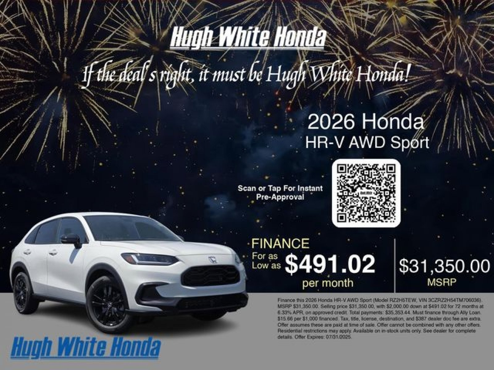 New 2026 Honda HR-V Sport image 5