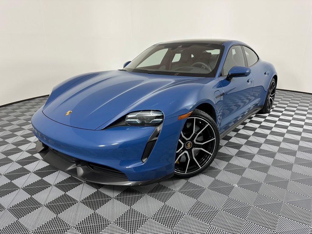 Certified 2022 Porsche Taycan Turbo S AWD/4WD image 1