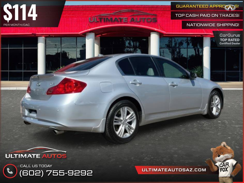Used 2011 INFINITI G37 x Sedan w/ Premium Pkg AWD/4WD image 3