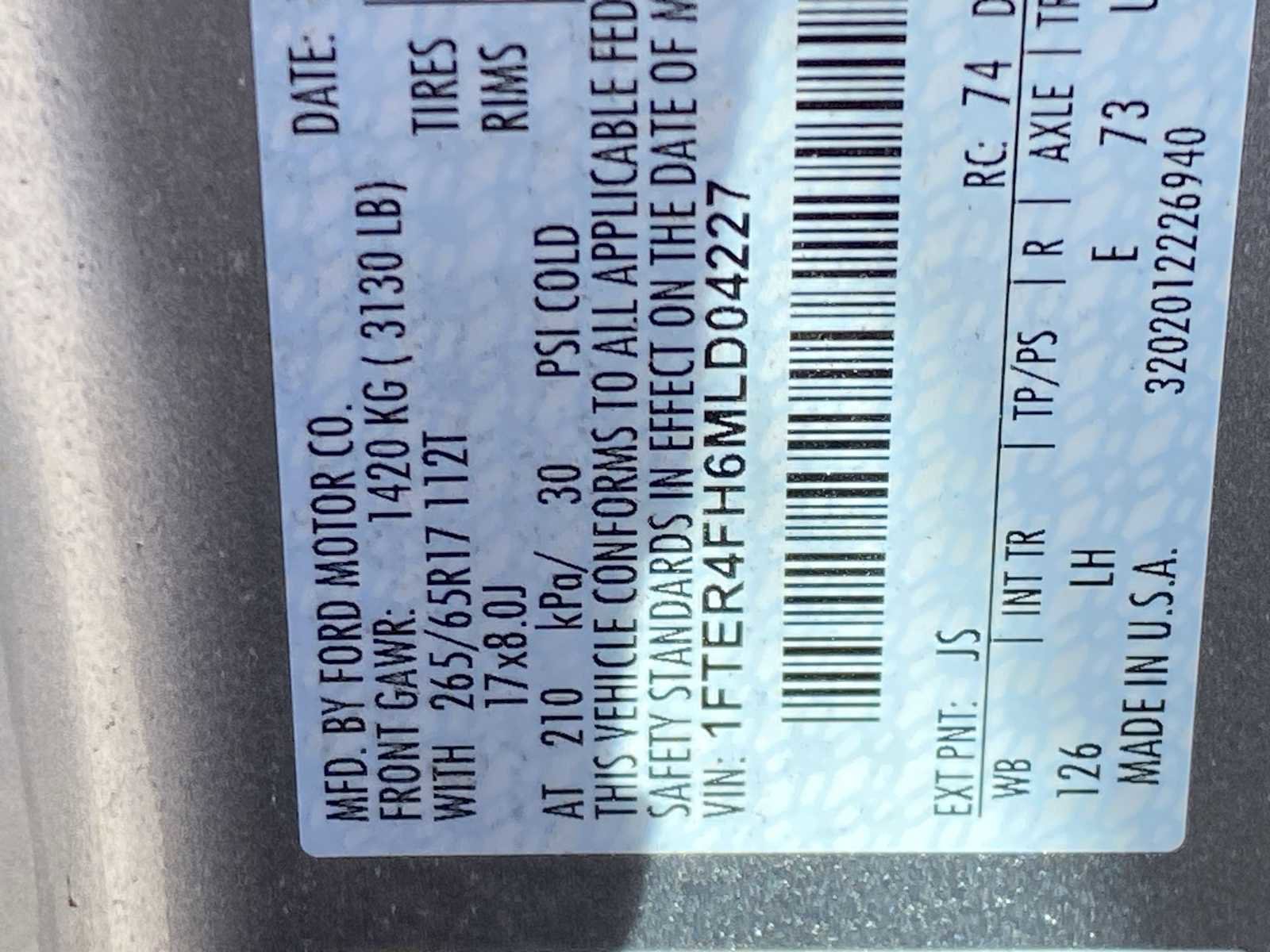 Used 2021 Ford Ranger XL w/ FX4 Off-Road Package image 23