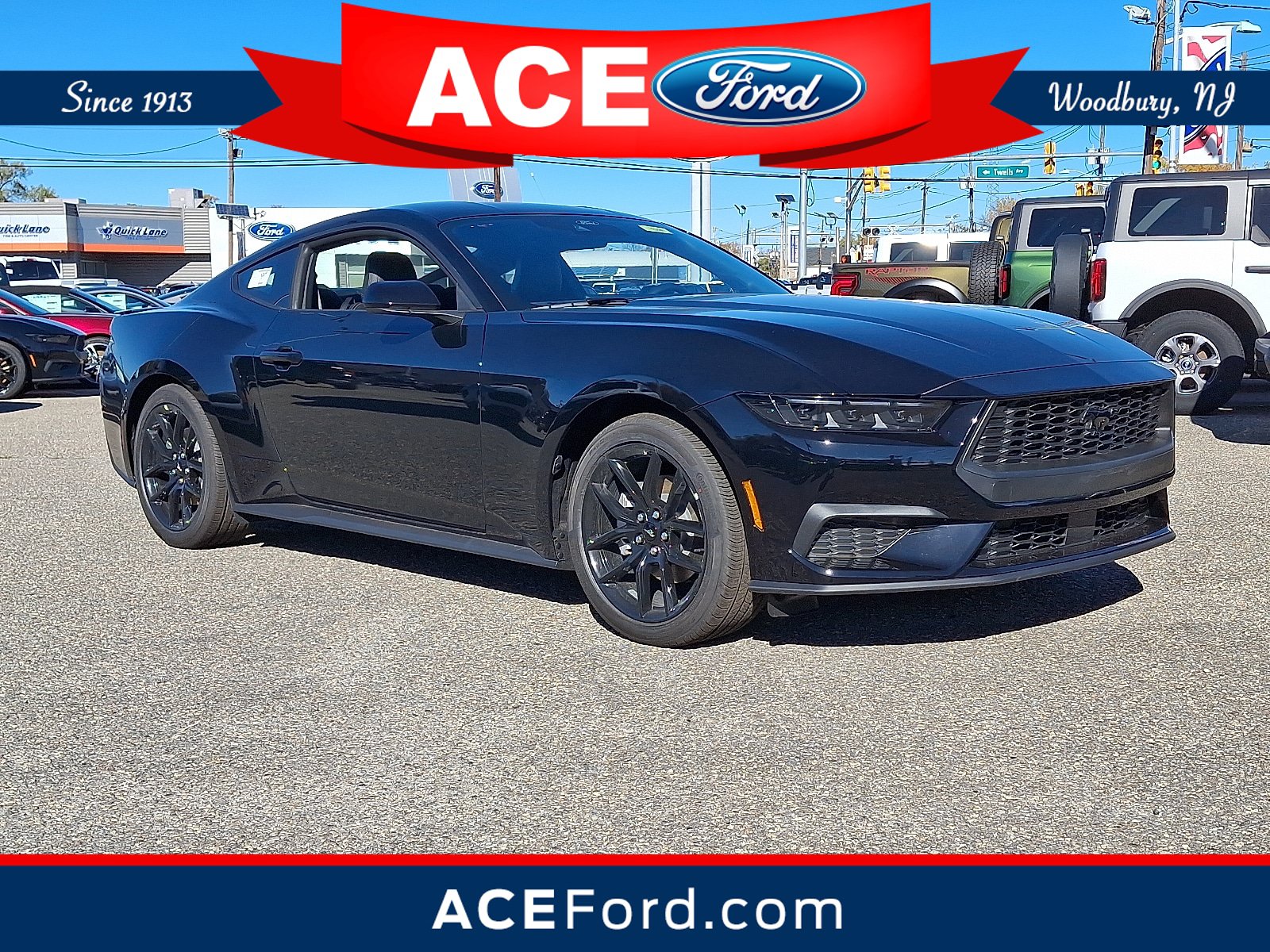 New 2026 Ford Mustang Premium w/ Mustang Nite Pony Package RWD image 1