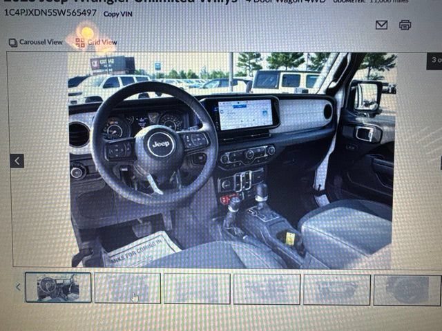 Used 2025 Jeep Wrangler Unlimited Sport AWD/4WD video 3