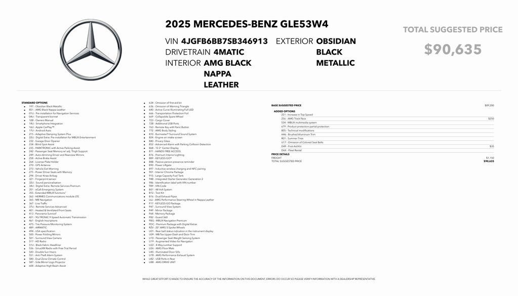 Used 2025 Mercedes-Benz GLE 53 AMG 4MATIC image 24
