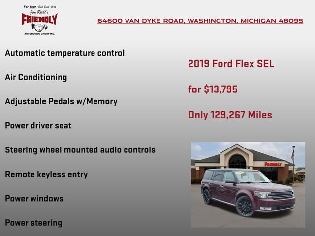 Used 2019 Ford Flex SEL w/ Equipment Group 202A image 25
