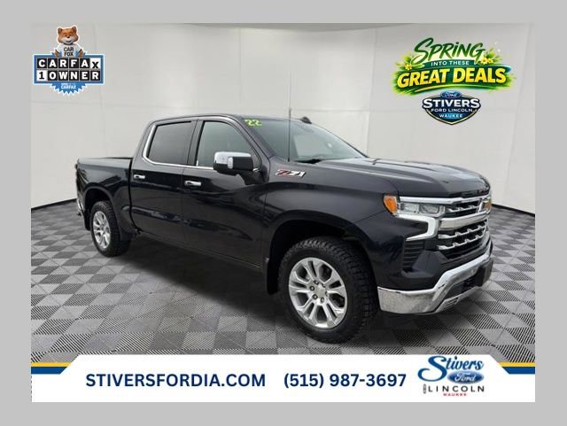 Used 2022 Chevrolet Silverado 1500 LTZ w/ LTZ Premium Package AWD/4WD image 1