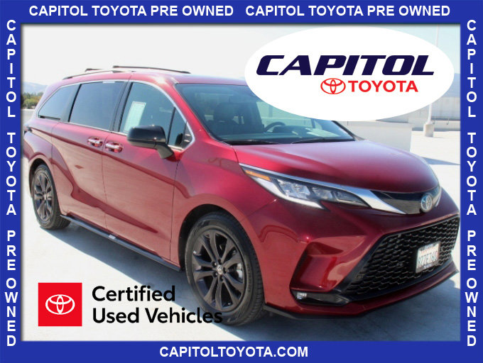Certified 2022 Toyota Sienna XSE