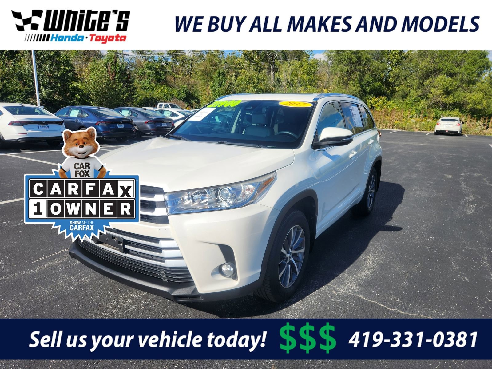 Used 2017 Toyota Highlander SE