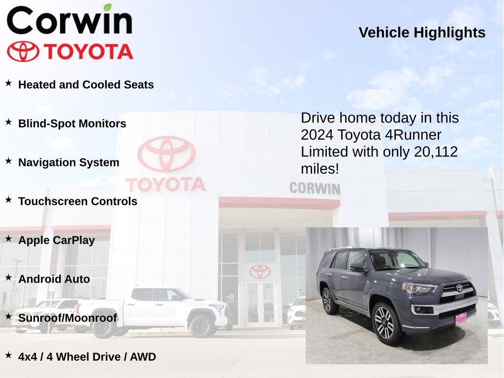 Used 2024 Toyota 4Runner Limited AWD/4WD image 6