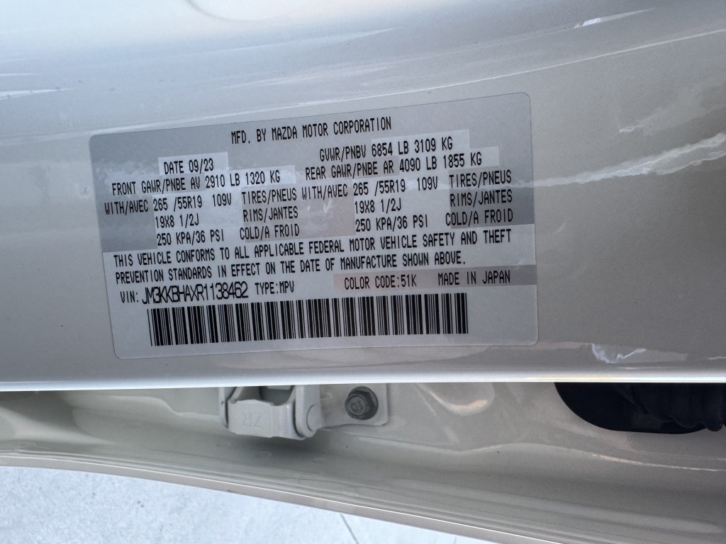Used 2024 MAZDA CX-90 Plug-In Hybrid w/ Preferred AWD/4WD image 45