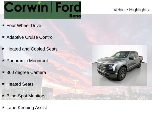 Used 2023 Ford F150 Lightning Lariat w/ Equipment Group 511A High AWD/4WD image 7