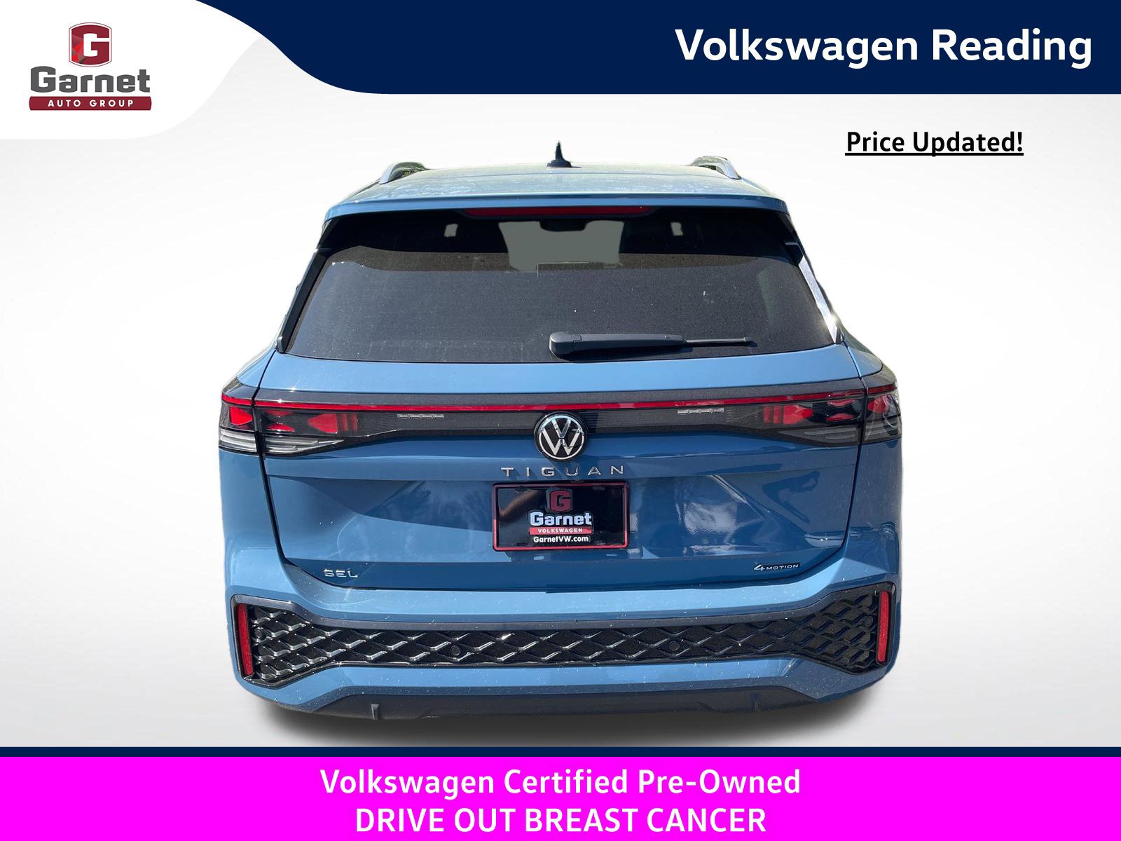 Certified 2025 Volkswagen Tiguan SEL R-Line AWD/4WD image 4