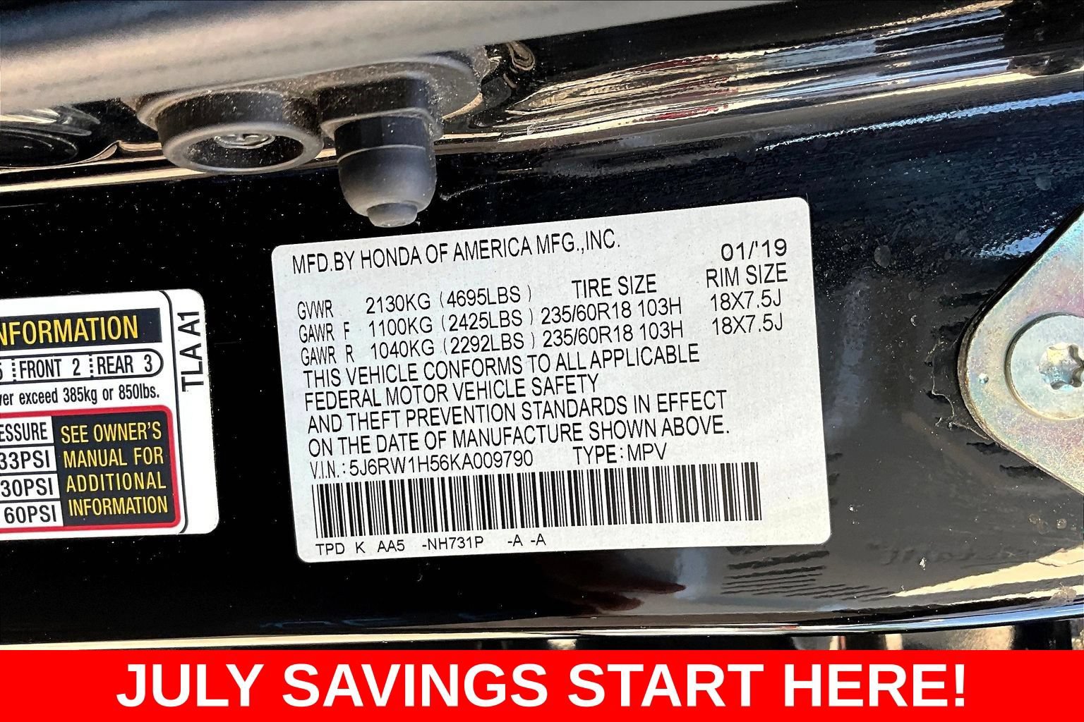 Used 2019 Honda CR-V EX image 22