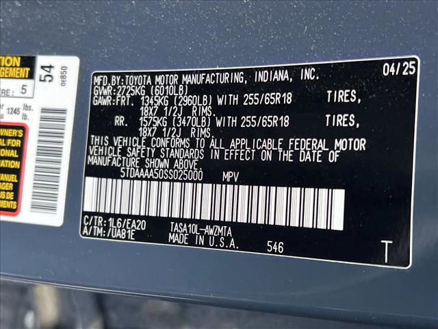 Certified 2025 Toyota Grand Highlander FWD image 27