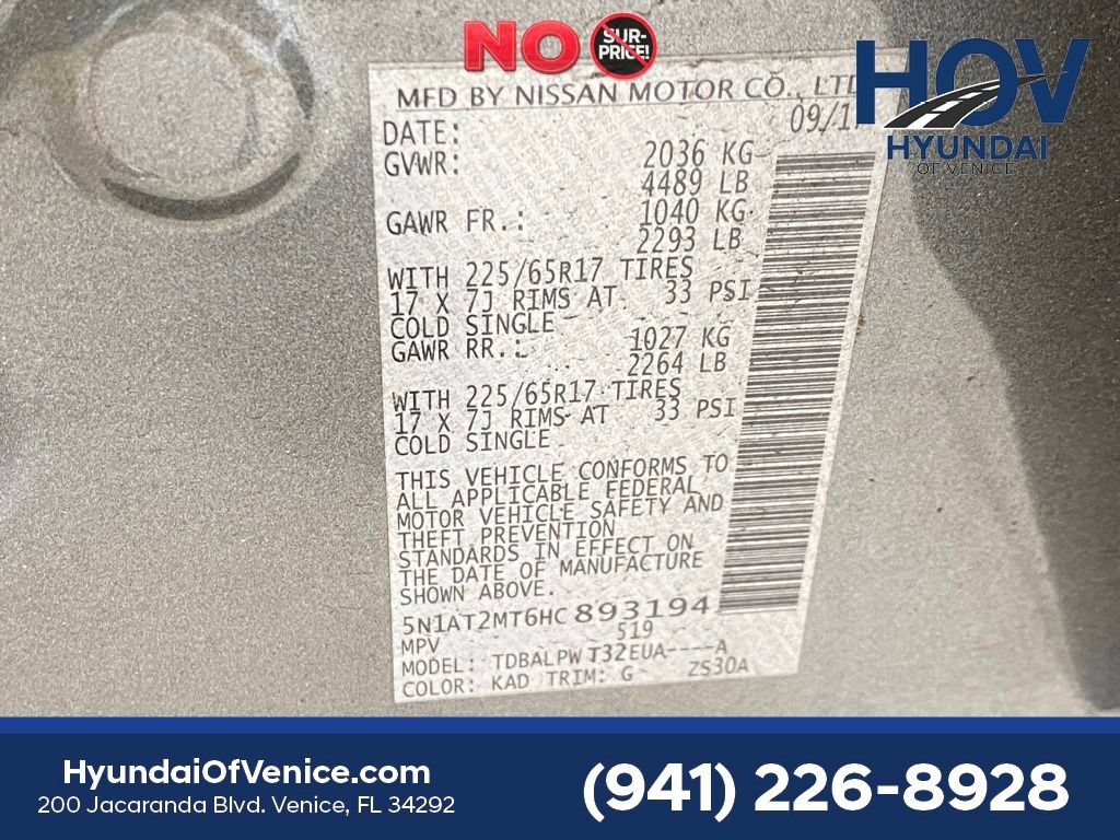 Used 2017 Nissan Rogue S FWD image 26