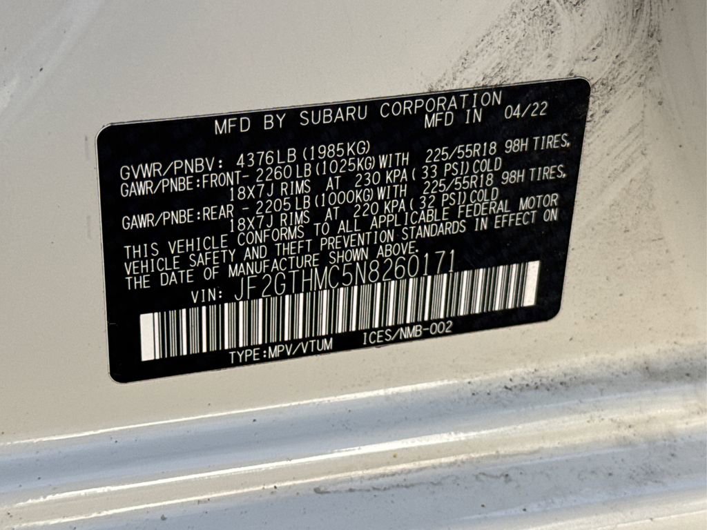 Used 2022 Subaru Crosstrek 2.5i Limited image 16